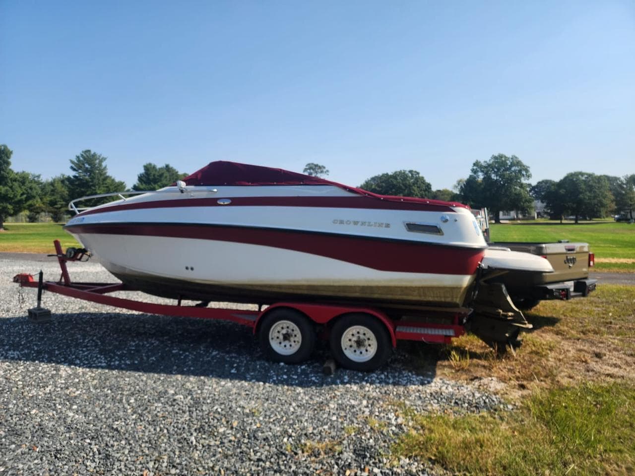 Crownline boat moved cross-country